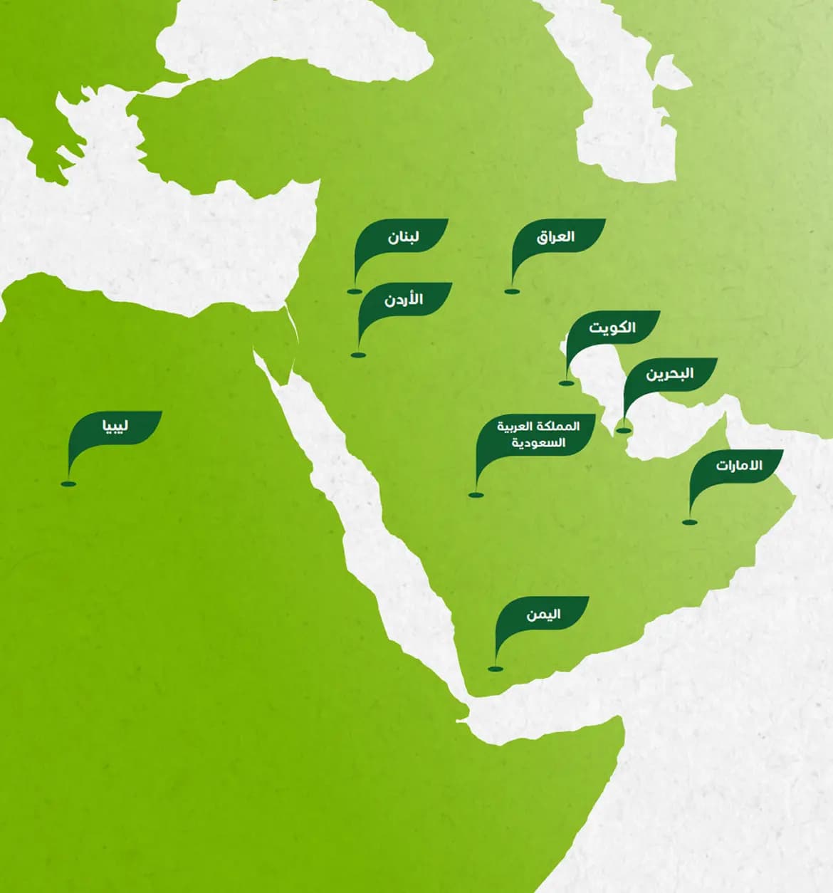 geographic presence map